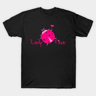 Lady First by Ladies First meme T-Shirt